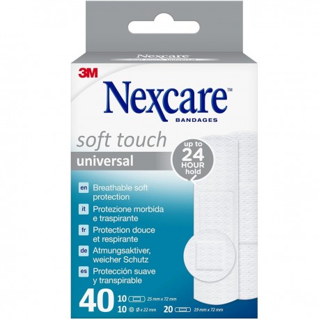 3M Nexcare Soft Touch 40 Pansements 4054596745322