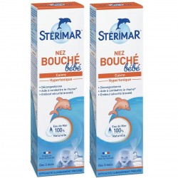 Stérimar Bébé Nez Bouché 2 x 100 ml