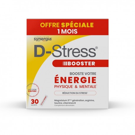 Synergia D-Stress Booster 30 Sachets 3760139290815