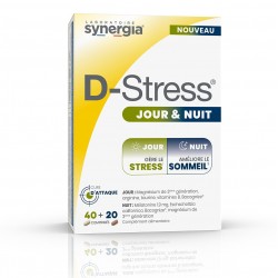 Synergia D-Stress Day & Night 60 Tablets 3760139290761