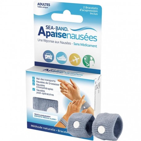 Sea-Band Nausea Relief Wristband Adults 5015259009068