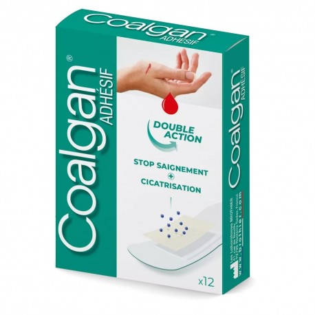 Coalgan Adhésif 12 Pansements 3401521069847