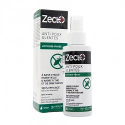 Zecto Lotion Bi-Phase Anti-Poux & Lentes 80 ml 3664538000801