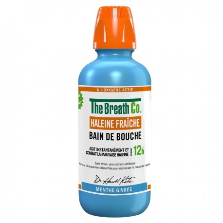 The Breath Co Bain de Bouche Menthe Givrée 500 ml 