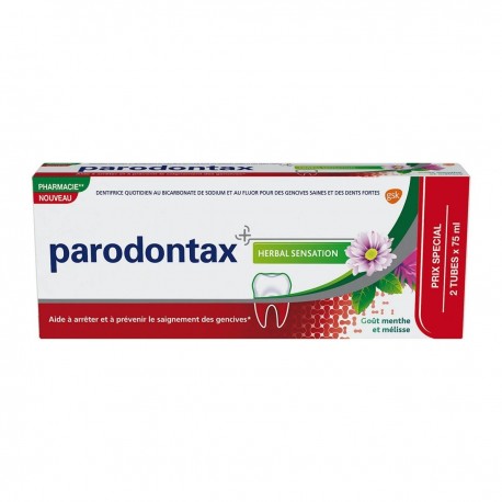 Parodontax Dentifrice Herbal Sensation 2 x 75 ml 5054563073693