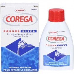 Polident Corega Ultra Adhesive Powder for Dental Appliances 40 g