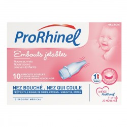 Prorhinel 10 Embouts Jetables Souples 3401020346296