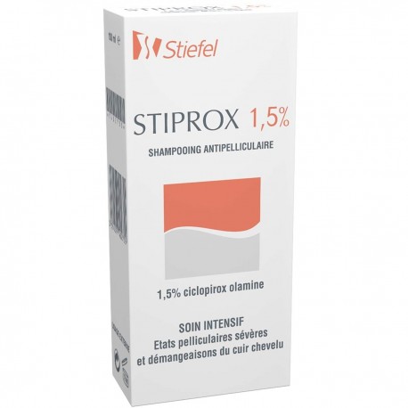 Stiprox 1.5% Shampooing Antipelliculaire Soin Intensif 100 ml 3551597402755