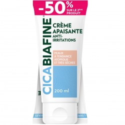 CicaBiafine Crème Anti-Irritations Nourrissante 2 x 200 ml