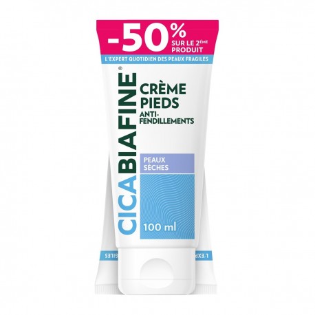 CicaBiafine Anti-Cracking Dry Feet Cream 2 x 100 ml 3574661277493