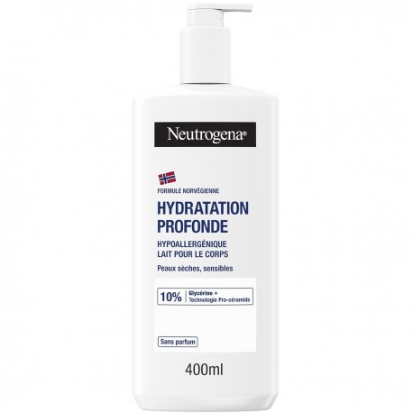 Neutrogena Hydratation Profonde Lait Corps Hypoallergénique 400 ml 3574661779003