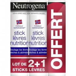 Neutrogena Lip Balm Stick 3 x 4.8 g 3574660602708