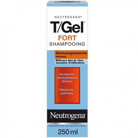 Neutrogena T/Gel Fort Shampooing Démangeaisons Sévères 250 ml 3574660008579