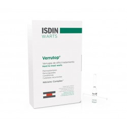 Isdin Warts Verrutop Verrues Cutanées et Condylomes 4 Ampoules