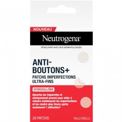 Neutrogena Anti-Boutons + Patchs Imperfections Ultra-fins 24 Patchs 3574661872131