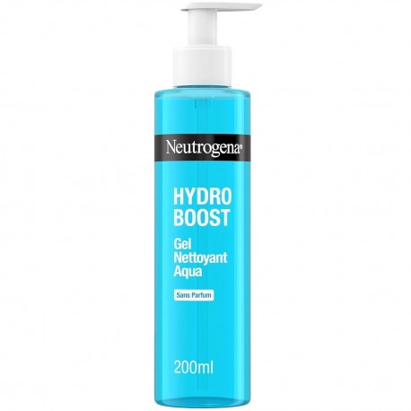 Neutrogena Hydro Boost Aqua-Gel Nettoyant Sans Parfum 200 ml 3574661789903