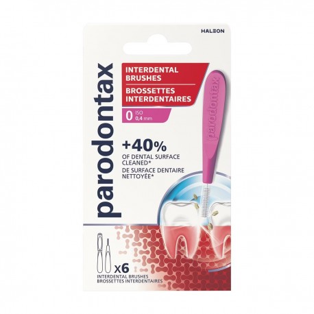 Parodontax Brossettes Interdentaires ISO0 0,4 mm x 6 5054563181510