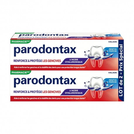 Parodontax Dentifrice Renforce & Protège Les Gencives 2 x 75 ml 5054563240316