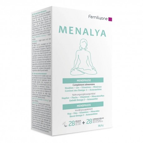 Femilyane Menalya Ménopause 28 Gélules + 28 Capsules 3660398503988