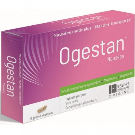 Besins Ogestan Nausées 10 Gélules 3700039500157