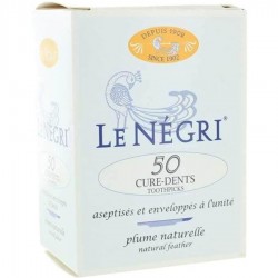 Le Négri 50 Natural Feather Toothpicks