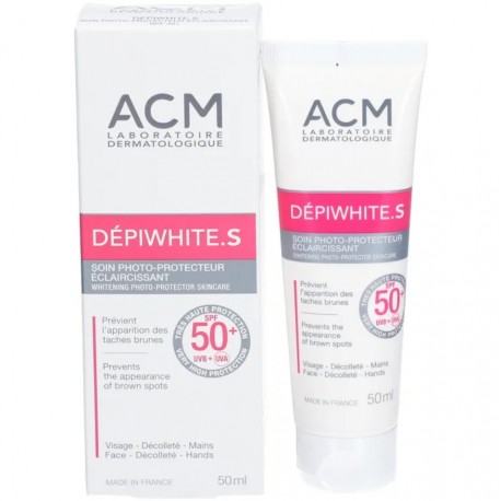 ACM Dépiwhite.S Whitening Photo-Protector Skincare SPF50+ 50 ml 3760095250342