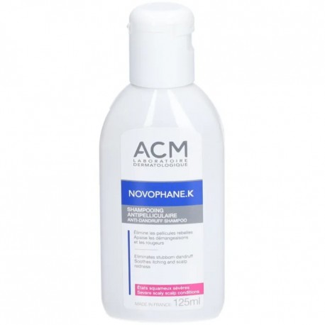 ACM Novophane.K Shampooing Antipelliculaire 125 ml 3760095250199
