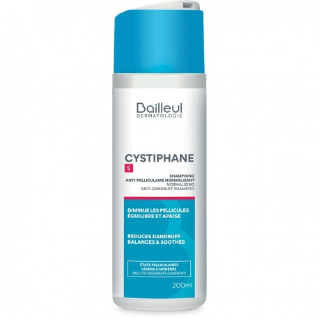 Bailleul Cystiphane S Normalizing Anti-Dandruff Shampoo 200 ml 3660398501212