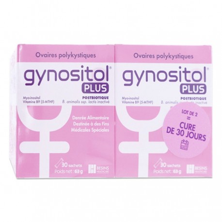 Besins Gynositol Plus 2 x 30 Sachets 3700039500249
