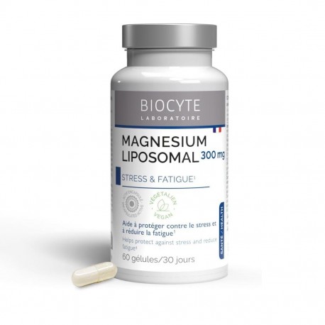 Biocyte Magnésium Liposomal 300 mg 60 Gélules 3401560163827