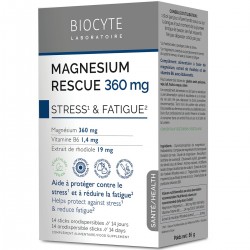 Biocyte Magnésium Rescue 360 mg 14 Sticks 3760289221882