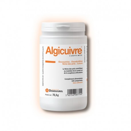 Dissolvurol Algicuivre 120 Tablets 3401548087794