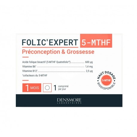 Densmore Folic'Expert 5-MTHF 30 Tablets 3770008240278