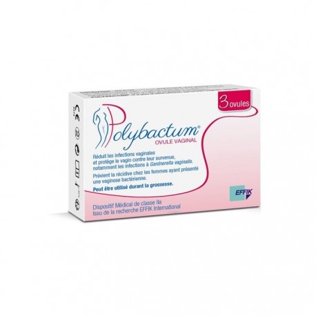 Effik Polybactum Vaginal Ovule 3 Ovules 3401060025052