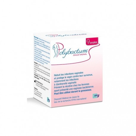 Effik Polybactum Ovule Vaginal 9 Ovules 3401060047139
