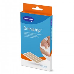 Hartmann Omnistrip Bandelettes de Suture Cutanées Adhésives 2 x 6 Strips