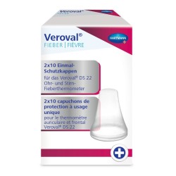 Hartmann Veroval Fièvre Embouts pour Thermomètre x 20