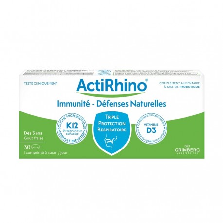 ActiRhino 30 Comprimés 3770035140008