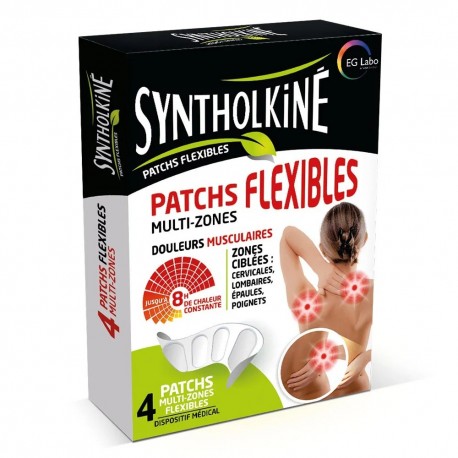 Syntholkiné Flexible Multi-Zone Patches Muscle Pain 4 Patches 3615840000515