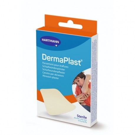 Hartmann Dermaplast Pansement pour Éraflures x 4 4046871010867