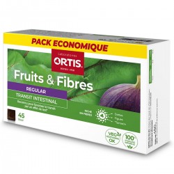 Ortis Fruits & Fibres Regular Intestinal Transit 45 Cubes 5411386891710