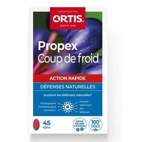 Ortis Propex Coup de Froid 45 Comprimés 5411386884743