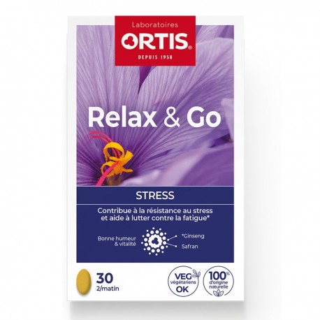 Ortis Relax & Go Stress 30 Comprimés 5411386895558