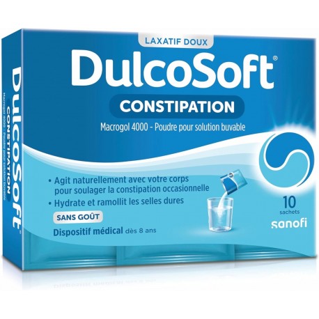 Sanofi DulcoSoft Constipation 10 Sachets 3664798039184