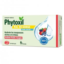 Sanofi Phytoxil Gorge Irritée Fruits Rouges 16 Pastilles