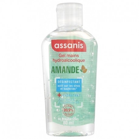 Assanis Pro Gel Hydroalcoolique Spécial Mains 80 ml 3760032831078