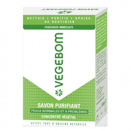Vegebom Savon Purifiant 100 g 3760233410058