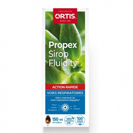 Ortis Propex Sirop Fluidity 150 ml 5411386896357
