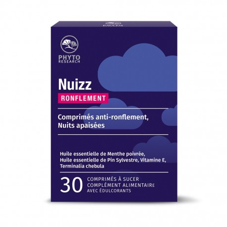 Phytoresearch Nuizz Snoring 30 Tablets 3664688000102