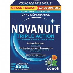 Sanofi Novanuit Triple Action 60 Comprimés 3664798070118